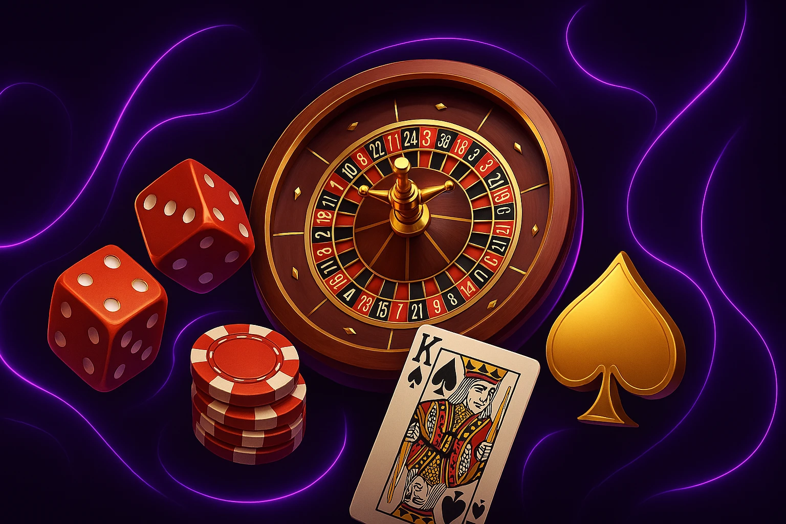 Caspero casino hero background